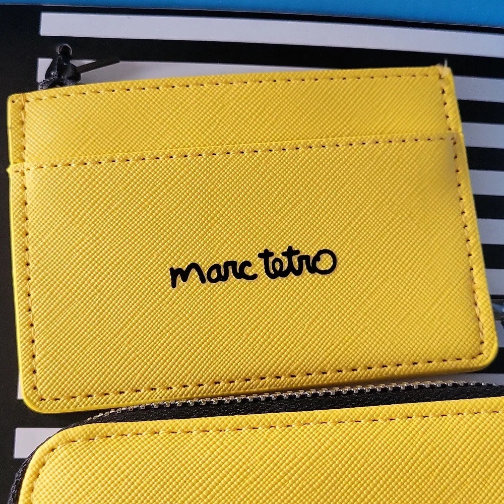 MARC TETRO Dachshund 3pc Gift MINI BACKPACK WALLET NEW